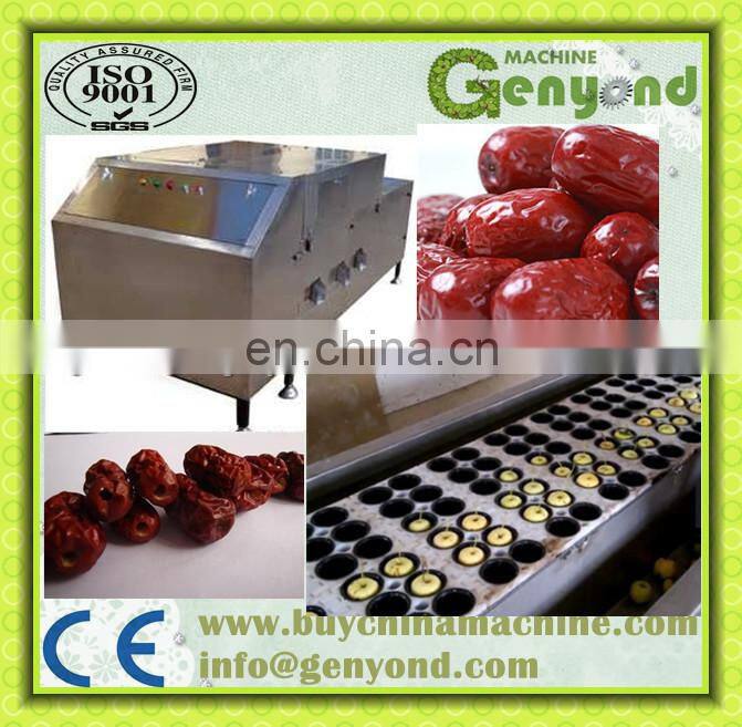 Automatic dates pitter machine/Date pitting processing machine/Date seed removing machine