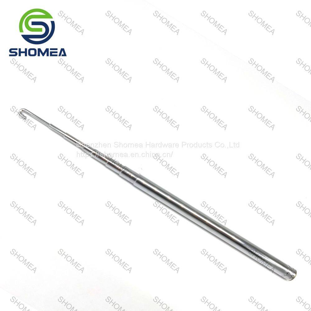 Stainless Steel telescopic pole with hook