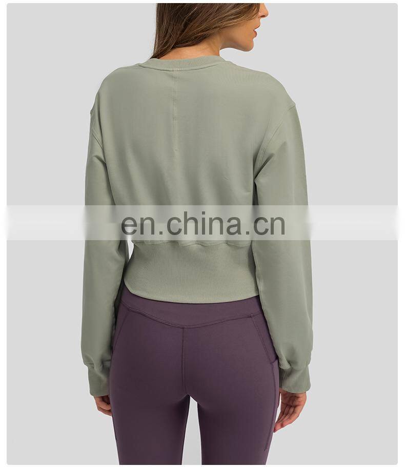 Autumn Custom Sweatshirt Women Hoodies Pullover Crewneck Long Sleeve Hoodie Women Fashion