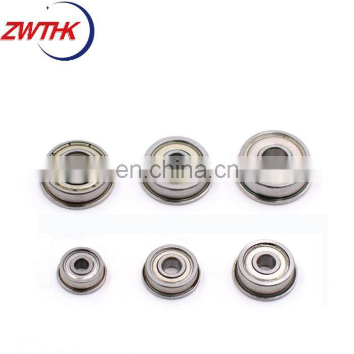 Micro bearing F604 flanged miniature ball bearings F604ZZ