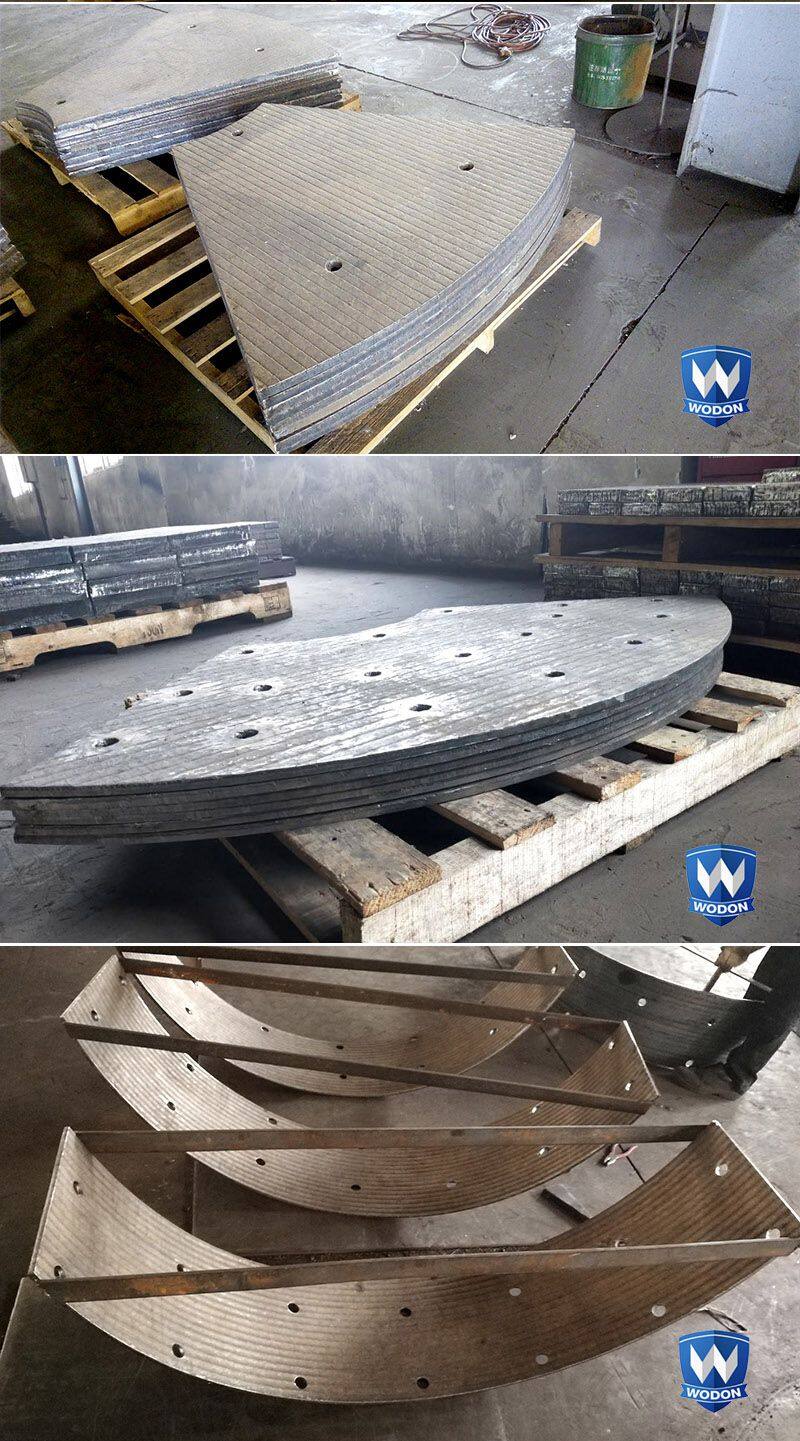 hardfacing abrasion high wear resistant performance cladding plate tube