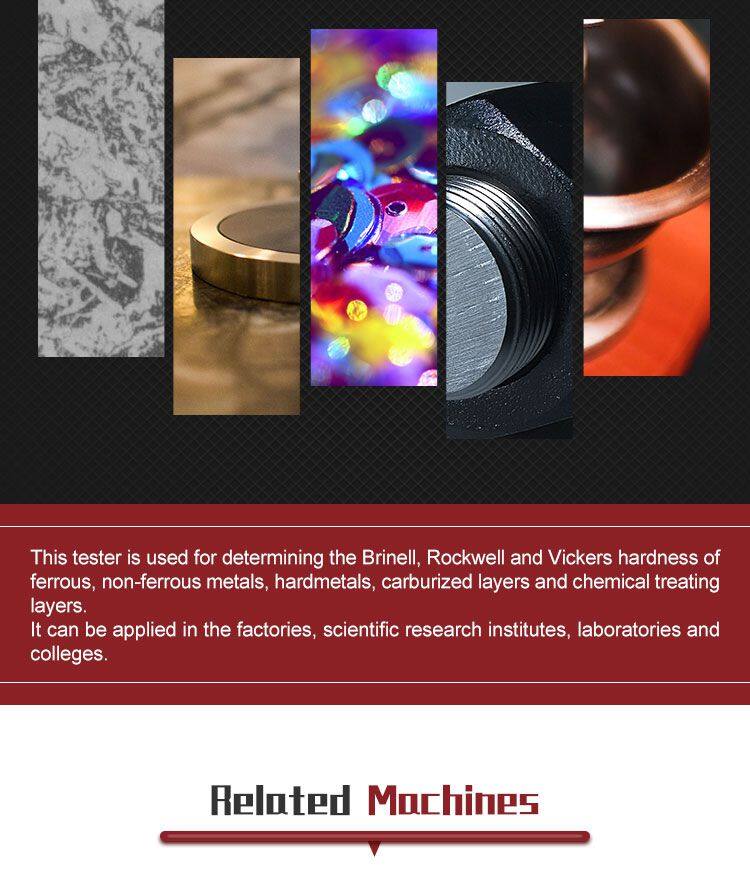 HBRV-187.5STE Electronic Loading Closed Loop Touch Screen Universal Hardness Tester