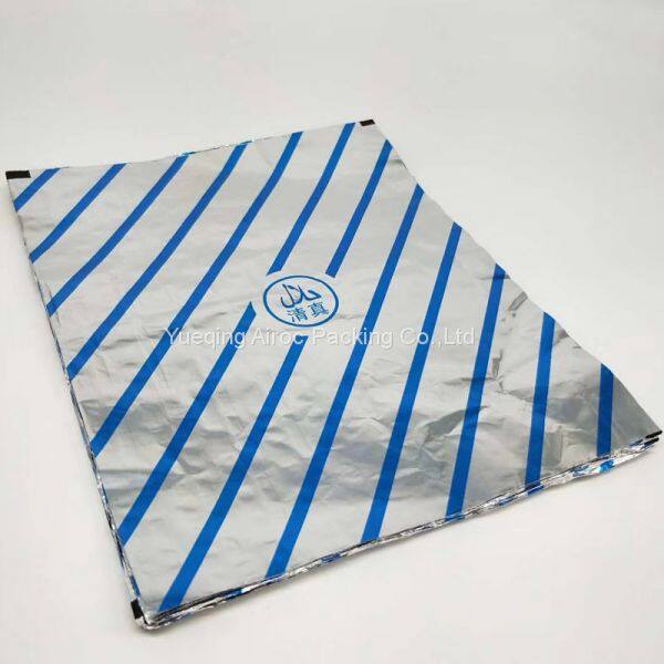 Airline foil for hahal food packing