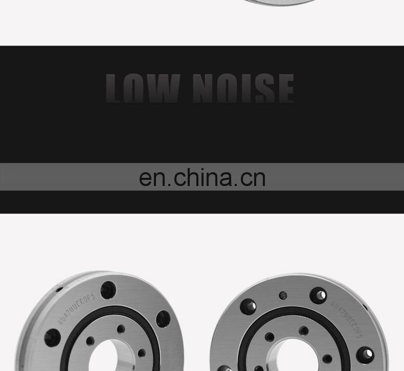 Railway Cranes XRU Series Mounting Holes   High Rigidity Crossed Roller Bearings XRU1008 precision Slewing Bearing