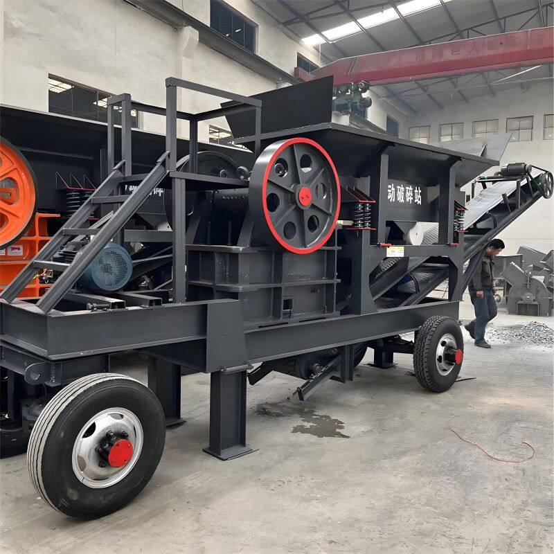 mobile jaw crusher