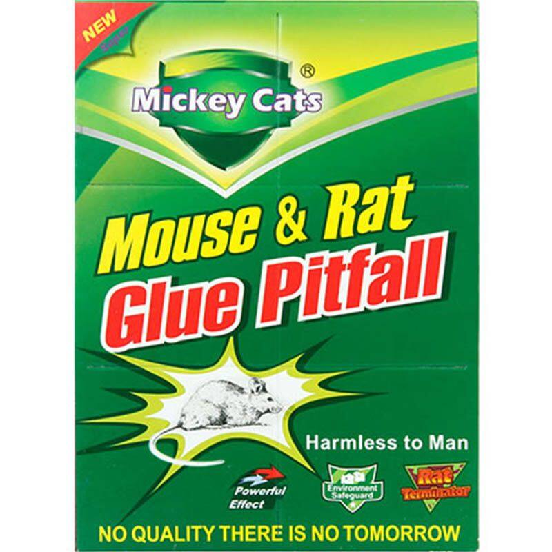 China-Rat-Sticky-AdhesiveTransparent-80AA-Trampa-de-tablero-de-papel-con-pegamento-para-raton