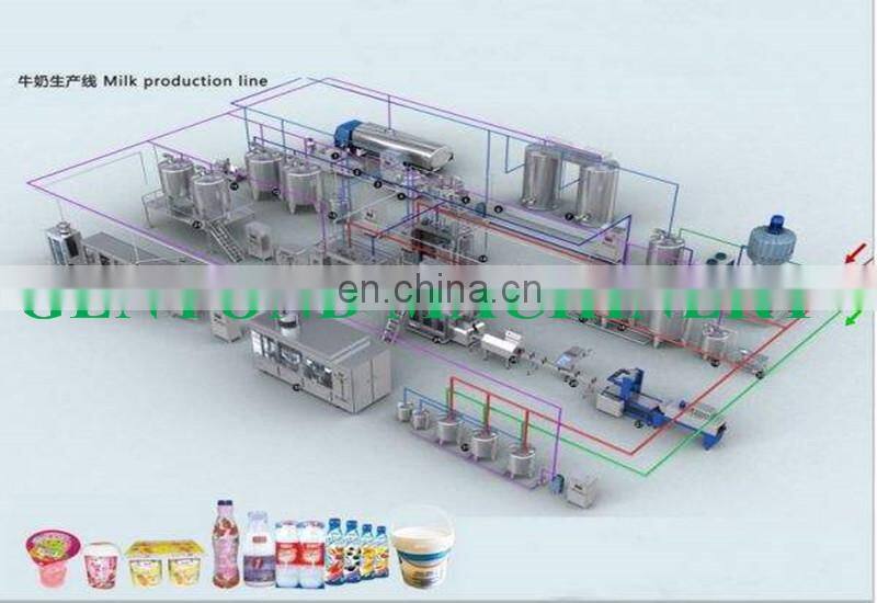 Modern design complete small milk processing plant for dairy production