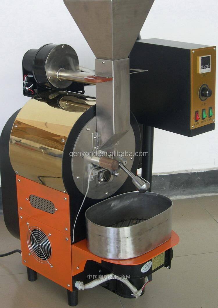 Industrial Automatic 60KG Per Batch Coffee Bean Roaster Key Food Sterilizer Machine