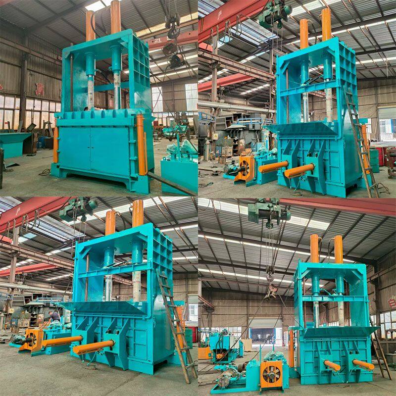 Scope of use and advantages of vertical hydraulic balers