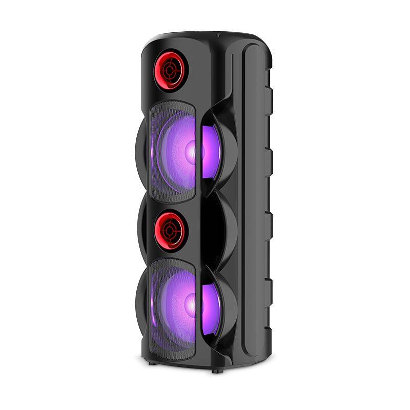 ZQS8225 sell well subwoofer 30W power dual 8 inch speaker wireless bass sound bluetooth speaker