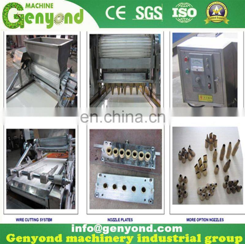 Factory Genyond Shanghai Cookies depositor depositing eqipment wire-cut Cookie forming extruder extruding machine Making Machine