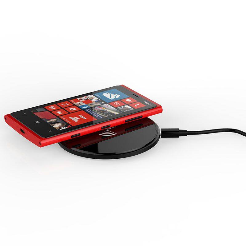 ultra thin Round Shape universal Mobile Phone Wireless Charger for smart phones