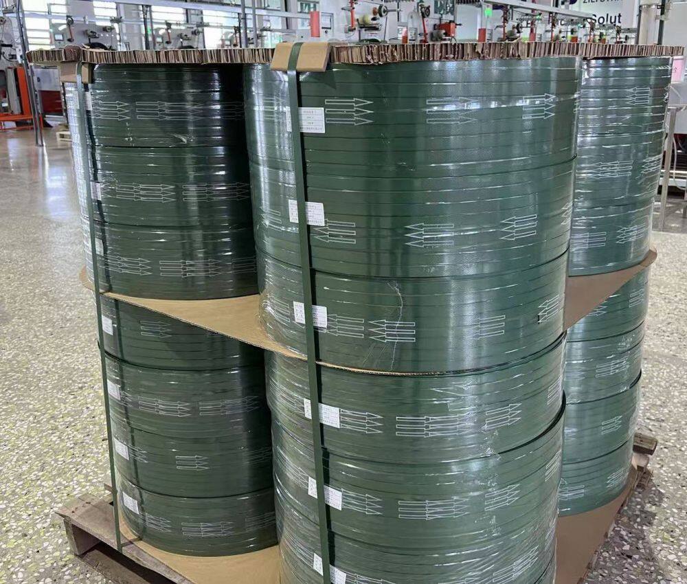 Bande de cintrage en acier en plastique PET Norme AAR | Bande de conditionnement à haute résistance | Direct de la fabrique