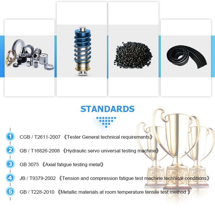 Professional High Frequency Electromagnetic Resonance Fatigue Testing Machine with Low Price