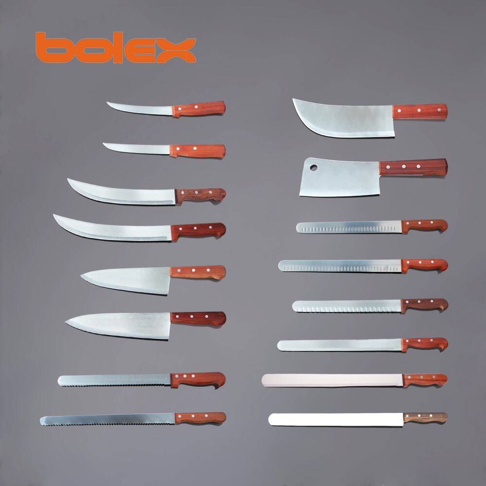 高清木柄屠宰砍骨刀厨师刀锯齿磨刀租赁服务butcher cleaver chef knives wood handle for knife sharpening program.jpg