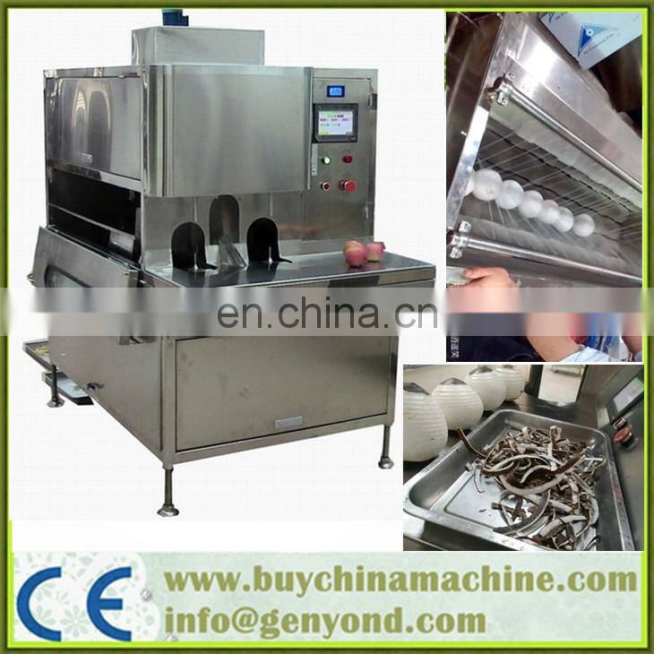 automatic coconut peeling machine/pineapple peeling machine