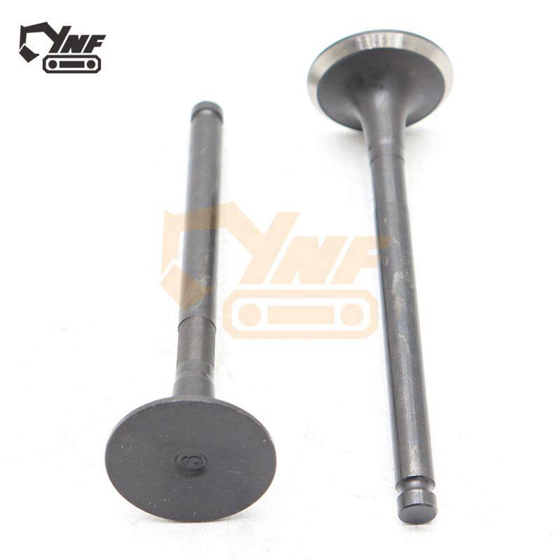 ZX200 6BG1 Exhaust Valve 1125520830 New Iron Steel Spare Parts for Excavator Engine for Construction Manufacturing Plant