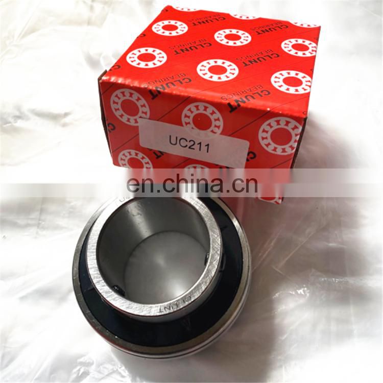 CLUNT brand YEL211-2F bearing insert ball bearing UC211