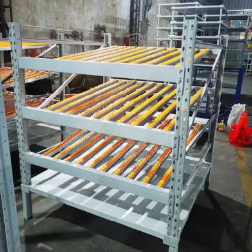Gravity Flow Racking: FIFO Carton Flow Shelve Systems