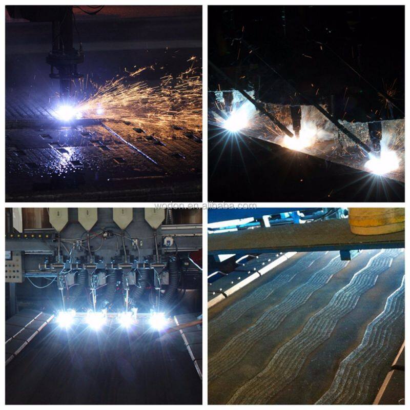 Bimetallic composite steel wear resistant plate fold line zig zag line plate