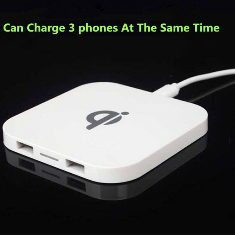 Smart 3 in 1 Wireless Charger for iPhone Samsung etc. Qi-enabled devices Portable Charging Universal Wireless Charger Pad