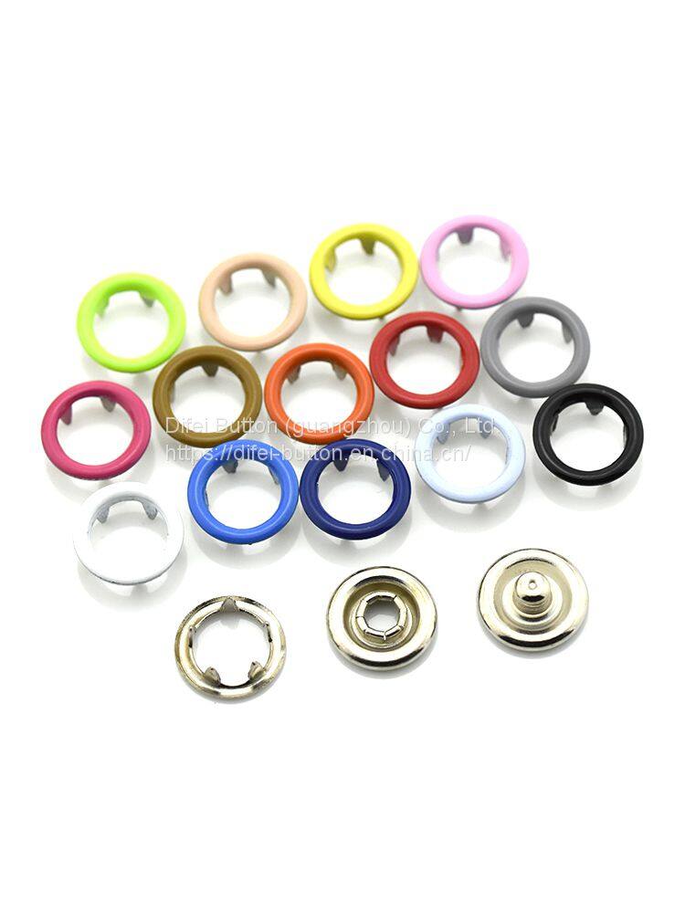 prong ring snap buttons