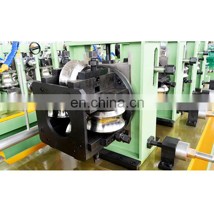 Nanyang high speed high precision industrial pipe mill machine erw steel pipe welding mill