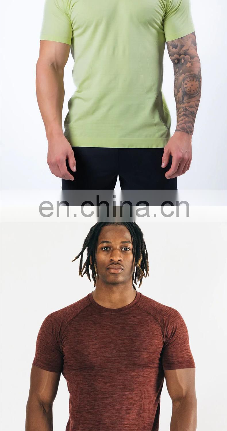 Wholesale Mens Gym Oversized Short Sleeve Tshirts Sports Muscle Active Fitness Wears