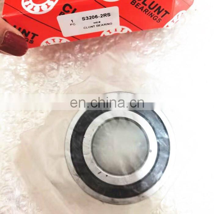 3206-2RS Stainless Steel Angular Contact Ball Bearing S3206-2RS Bearing 30*62*23.8mm