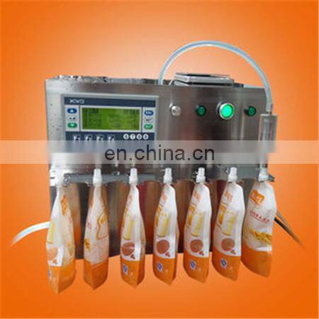 small Juice&milk Plastic bottle filling and sealing machine