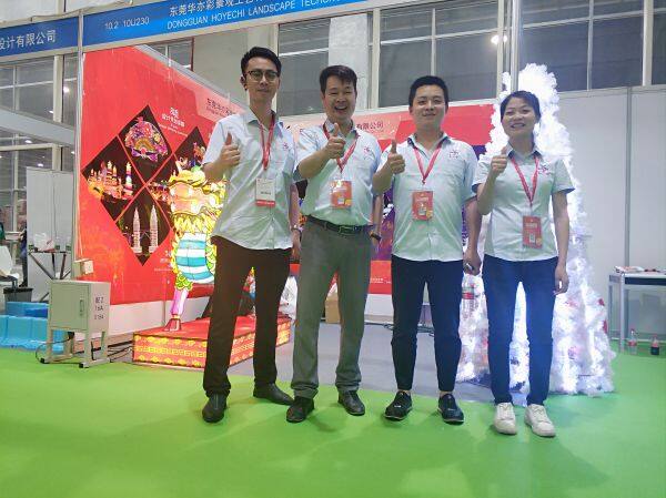 Huayicai company Attend the exhibition - canton fair