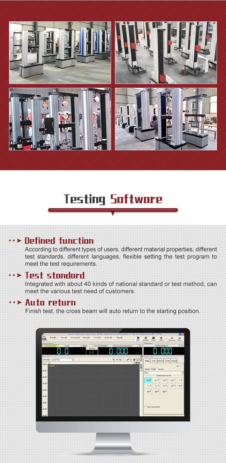Micro Testing Machine Measuring Instrument Paper Tensile Strength Tester