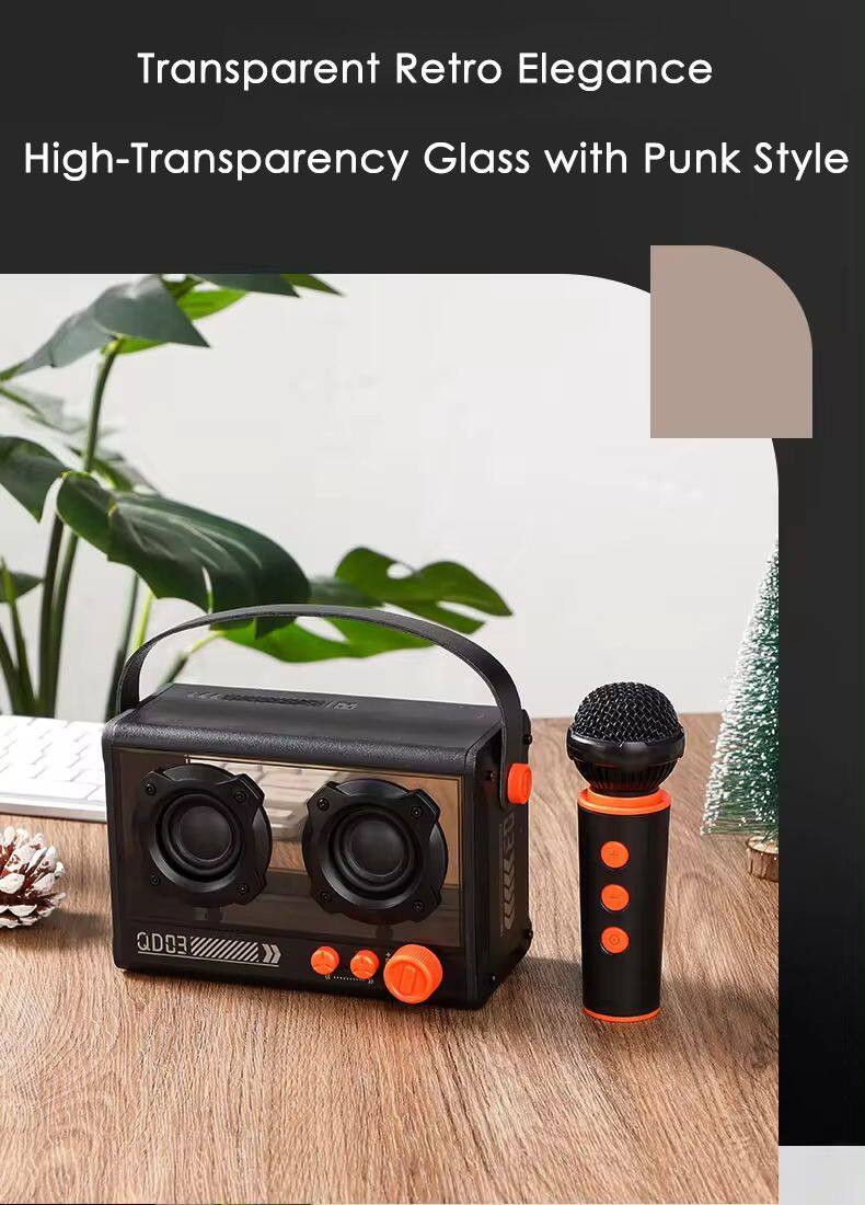 Mic Condenser Mini Karaoke Set Home Party Speaker Arcade Machine For Kids&adults Bluetooth Audio Power Amplifier Module