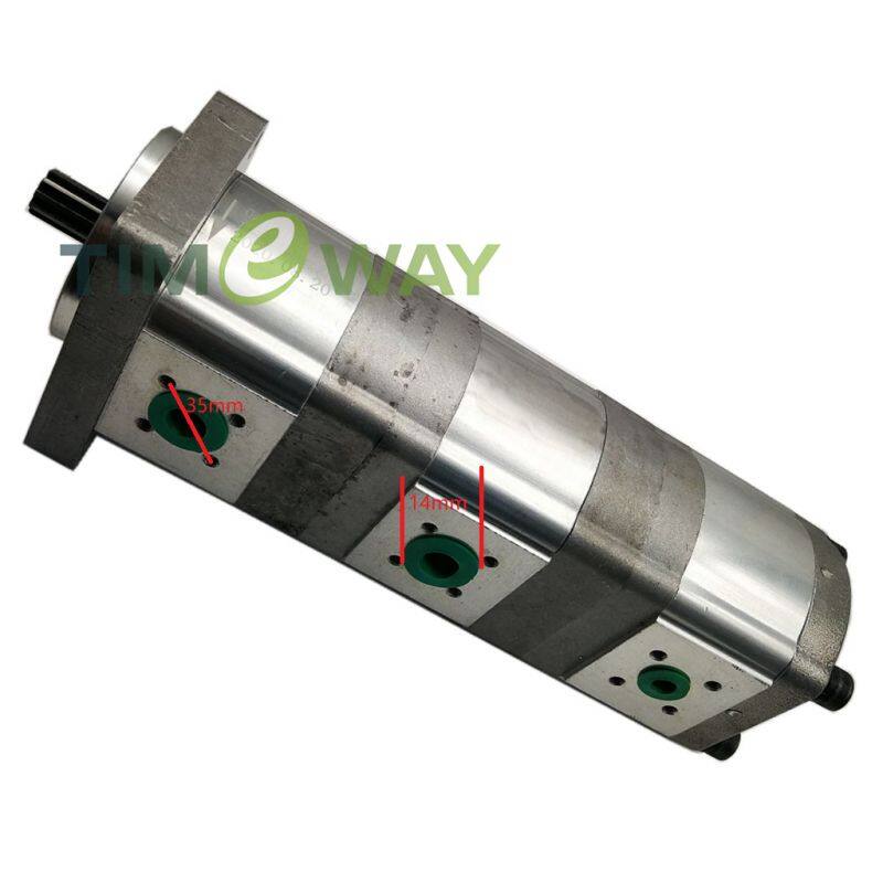 KUBOTA K-028 Triple Gear Pump This Triple Pump That Can Be Customized According to Your Requirements