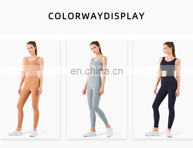 2 Piece Women Breathable Yoga Sets Fitness Cloud Feeling Wear Plus Size Sport Suit