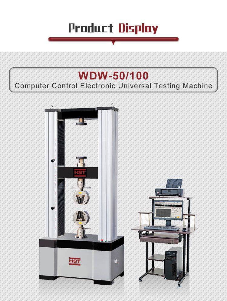 100 KN 200 KN 300 KN Tensile Strength Tester PC Servo Universal Testing Machine