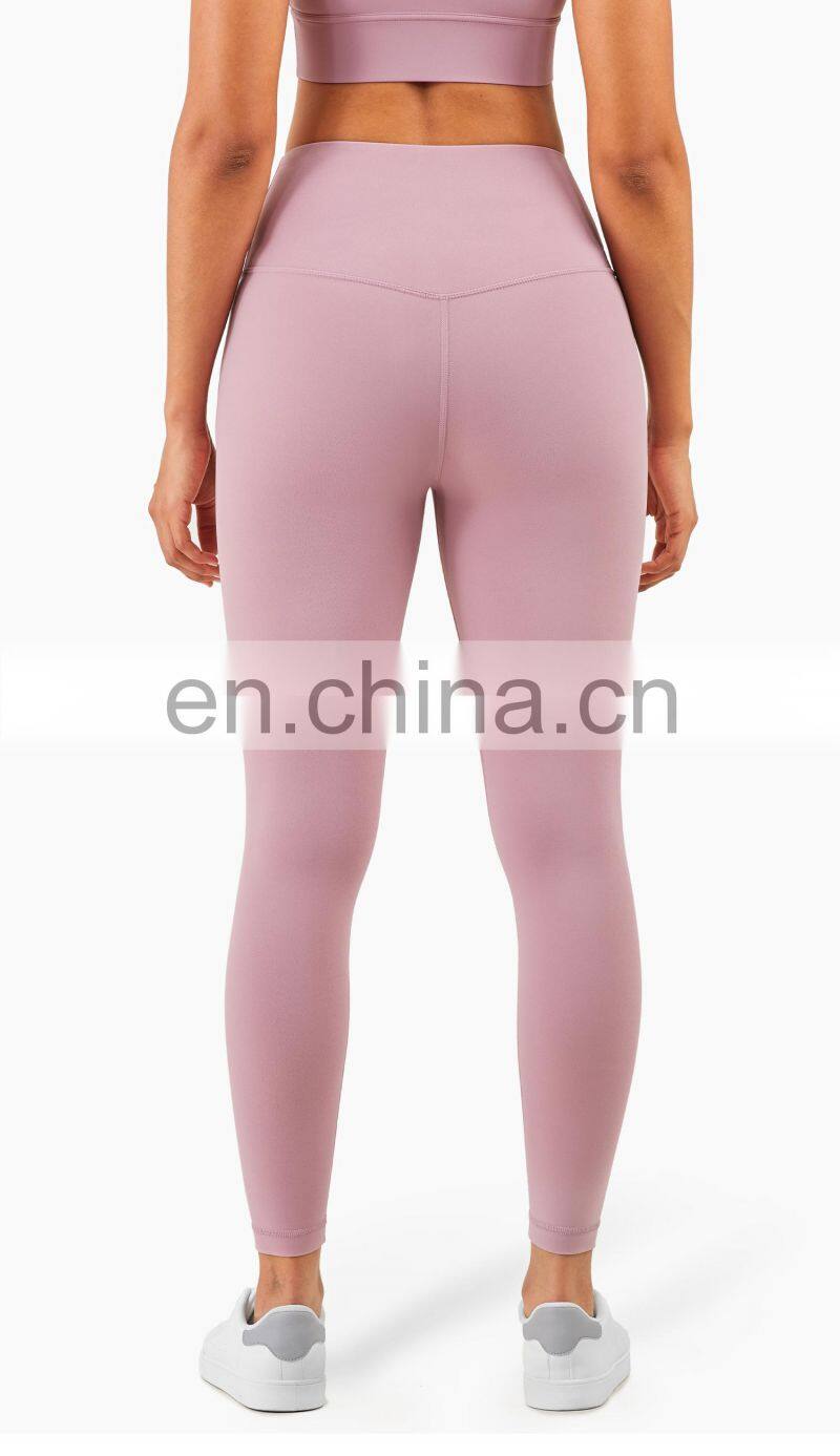 Customized Breathable Yoga Pants For Women Workout Non-slip High Waist Sports Leggings