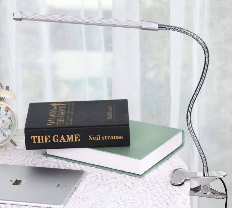8W LED USB Desk Lamp Bedside Reading Book Light 3 Color Temperature Changeable