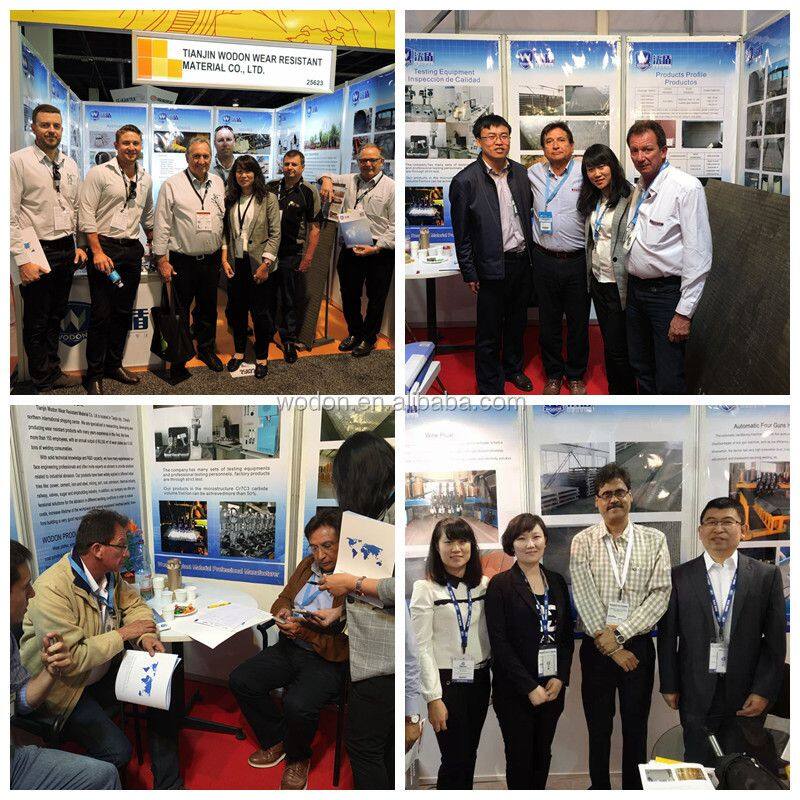 HB350 abrasion resistant hardfacing co2 welding wire for cement mill roller surface repair