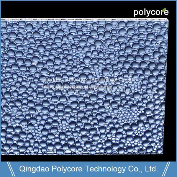 Polycore PC honeycomb sandwich panel Dripan irregular core 2