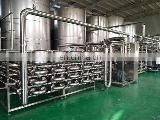 Clear and cloudy apple juice production process machines equipment