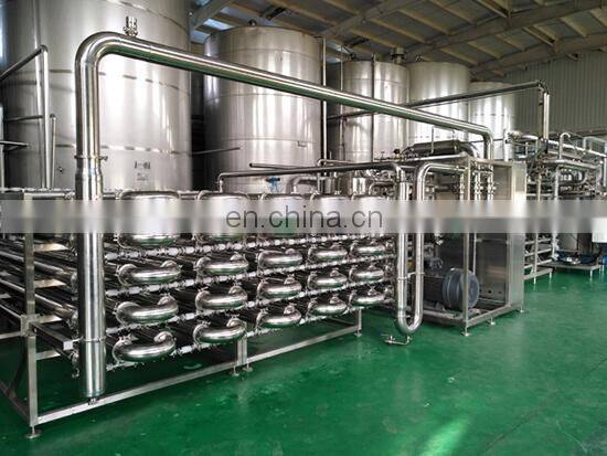 Shanghai Factory apple cider fruit juice wine vinegar fermentation tank machine production line processing plant