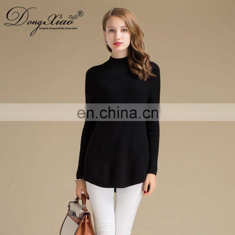 Customized Inner Mongolian 100% Pure Cashmere Latest Fashion Jumpers Women Winter Pullover Sweater For Woman