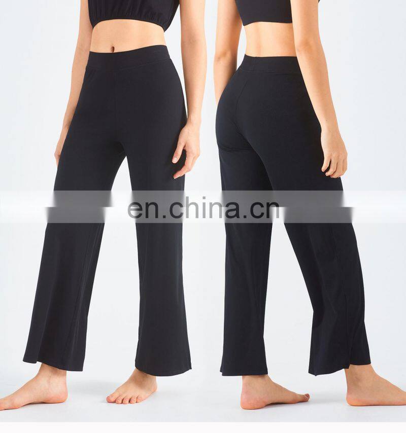 Newly Adjustable High Waisted Yoga Pants With Pocket Recyclable Jogging Sweatpants