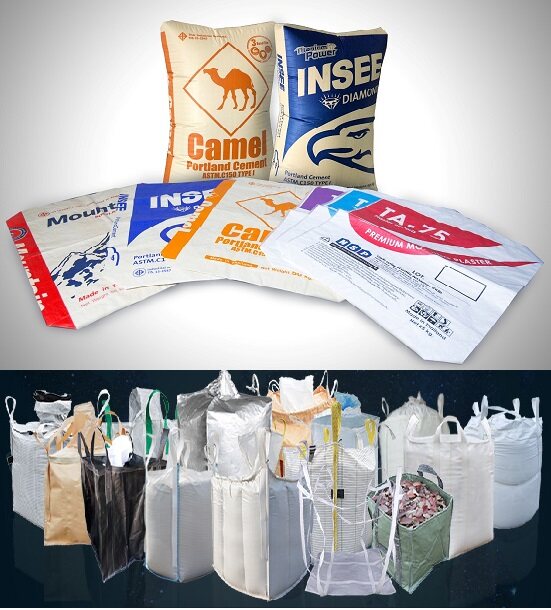 Pp Woven Cement Big Bulk Fibc Jumbo Bag Polypropylene 1 Tonne Bulk Pp Bags