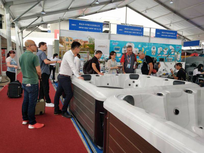 two zone swim spa swimming hot tub portable spa pool