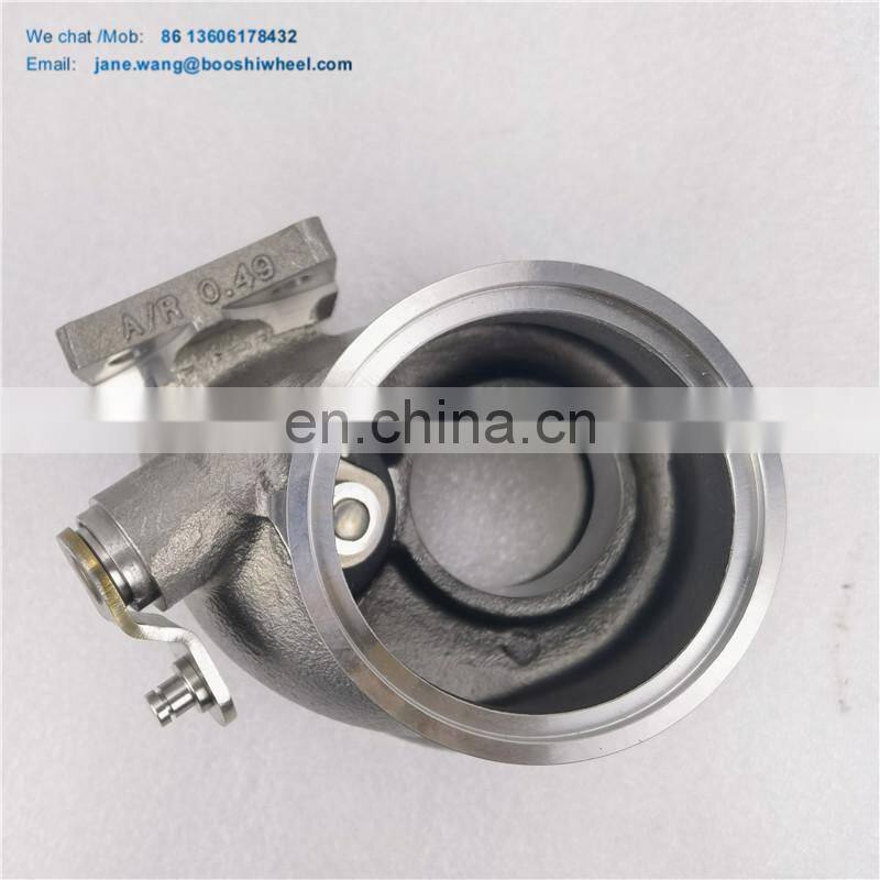 new products G25 G25-660 AR 0.49 T25 stainless steel Turbine Housing Standard Rotation flapper K418 material
