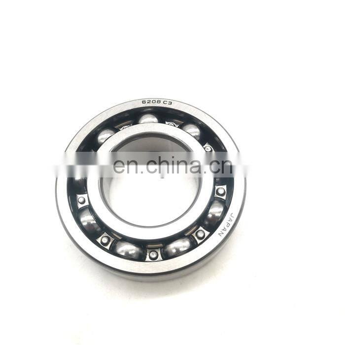 High quality 40*80*18mm 6208C3 bearing 6208 C3 deep groove ball bearing 6208 C3