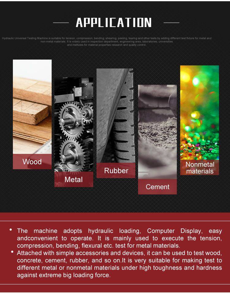 1000KN Electro-Hydraulic Tensile Test Machine Compression 1000kn Tensile Universal Testing Compressive Bending Strength Machine