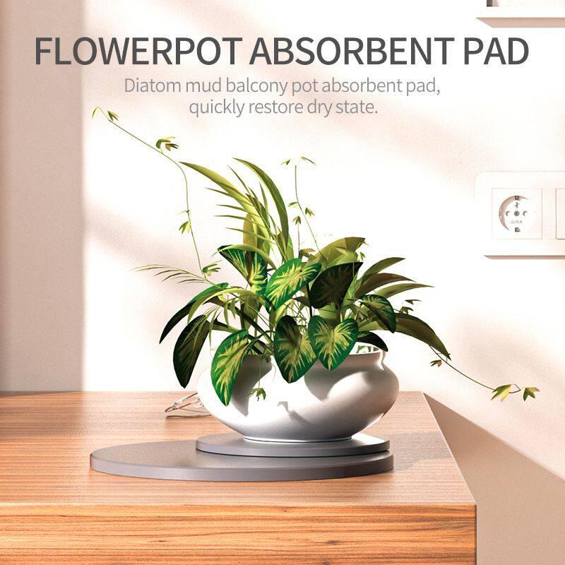 absorbent flower pot plant coasters (2)